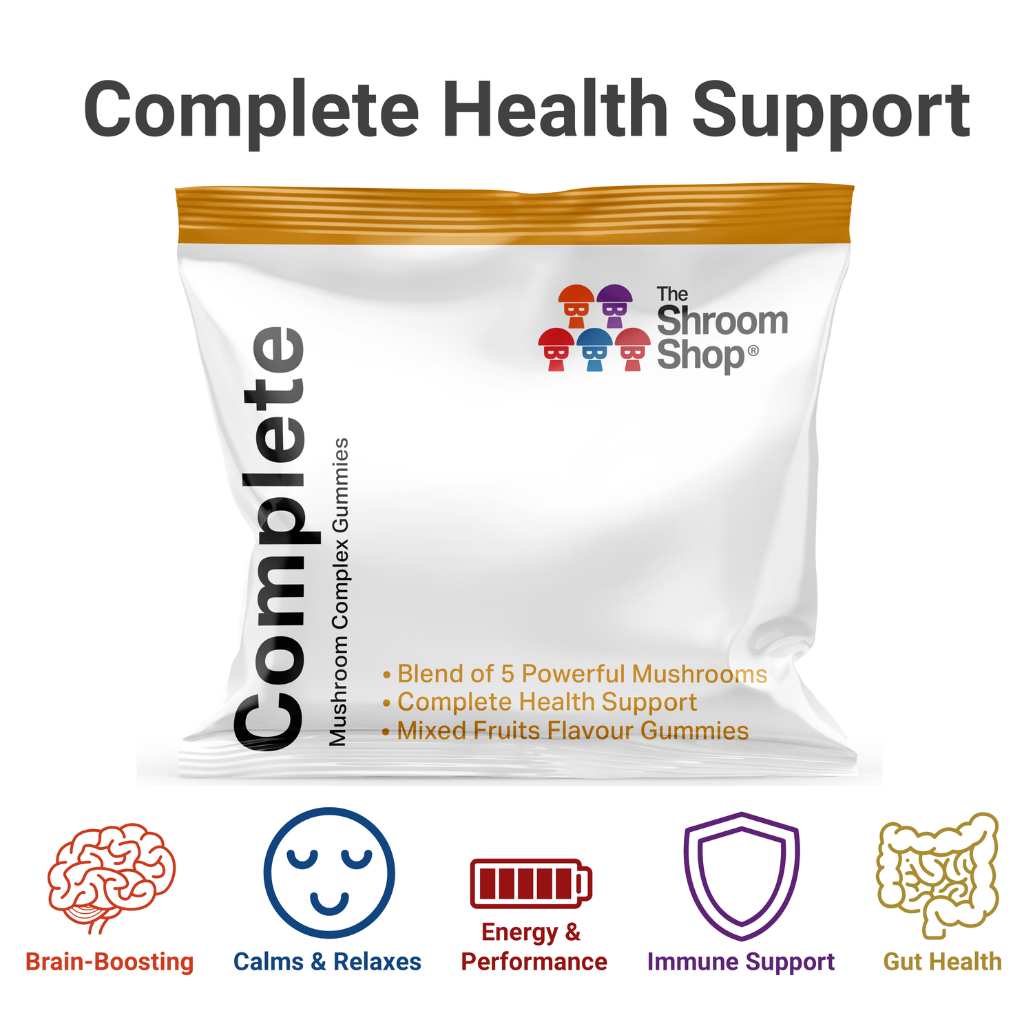 Complete Mushroom Complex Gummies