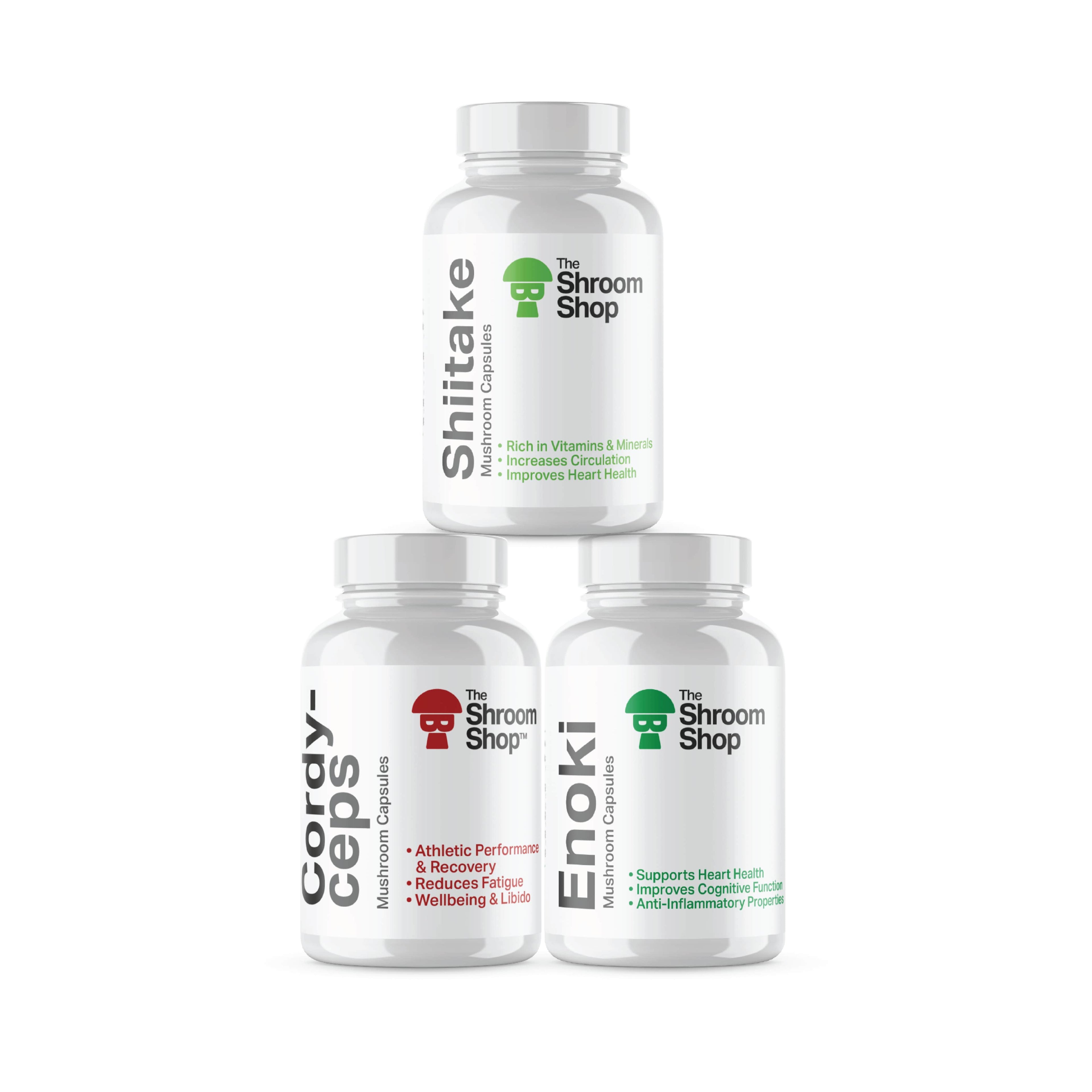 The Shroom Shop Heart Health Bundle - Capsules