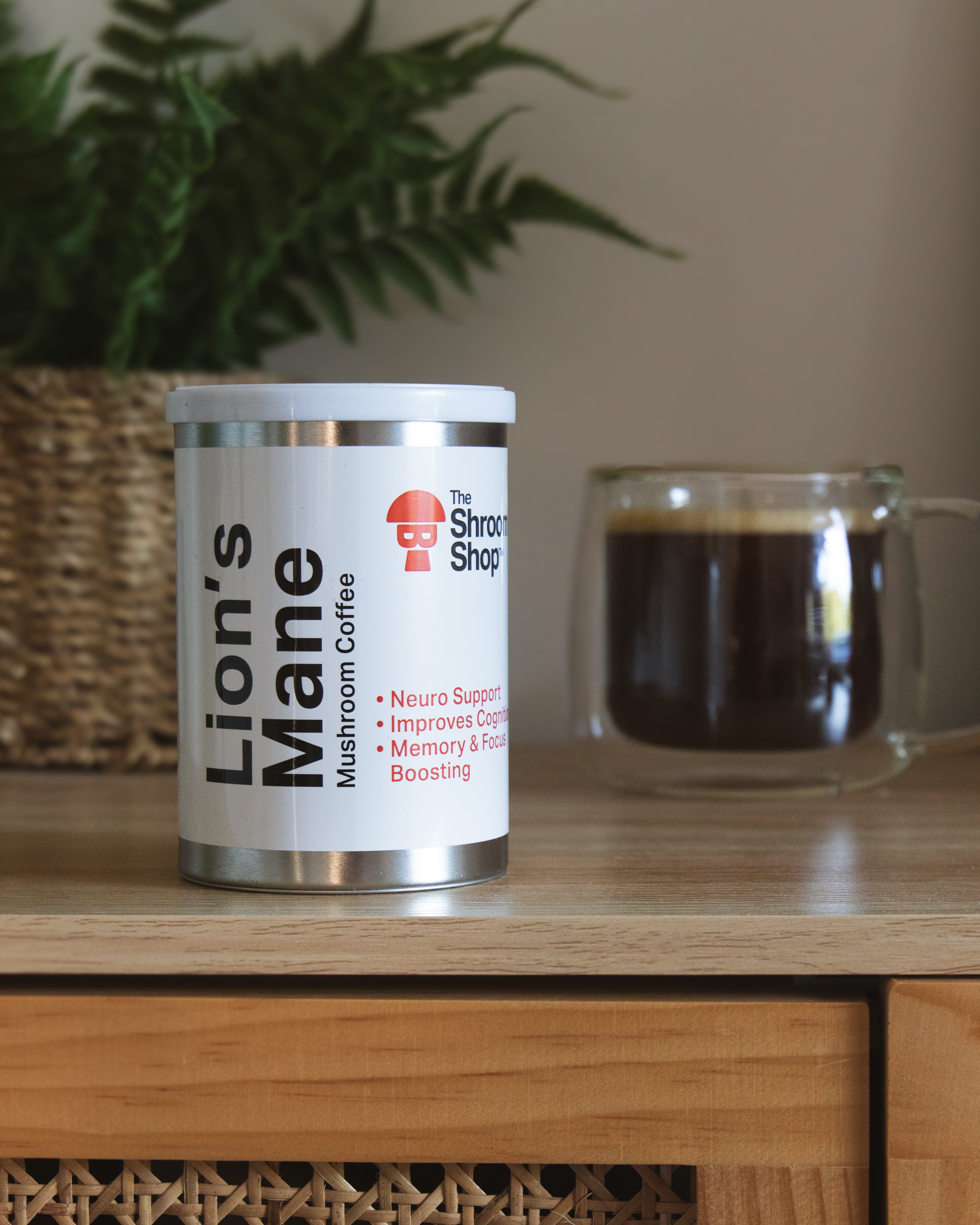 The Shroom Shop Lion's Mane Mushroom Coffee