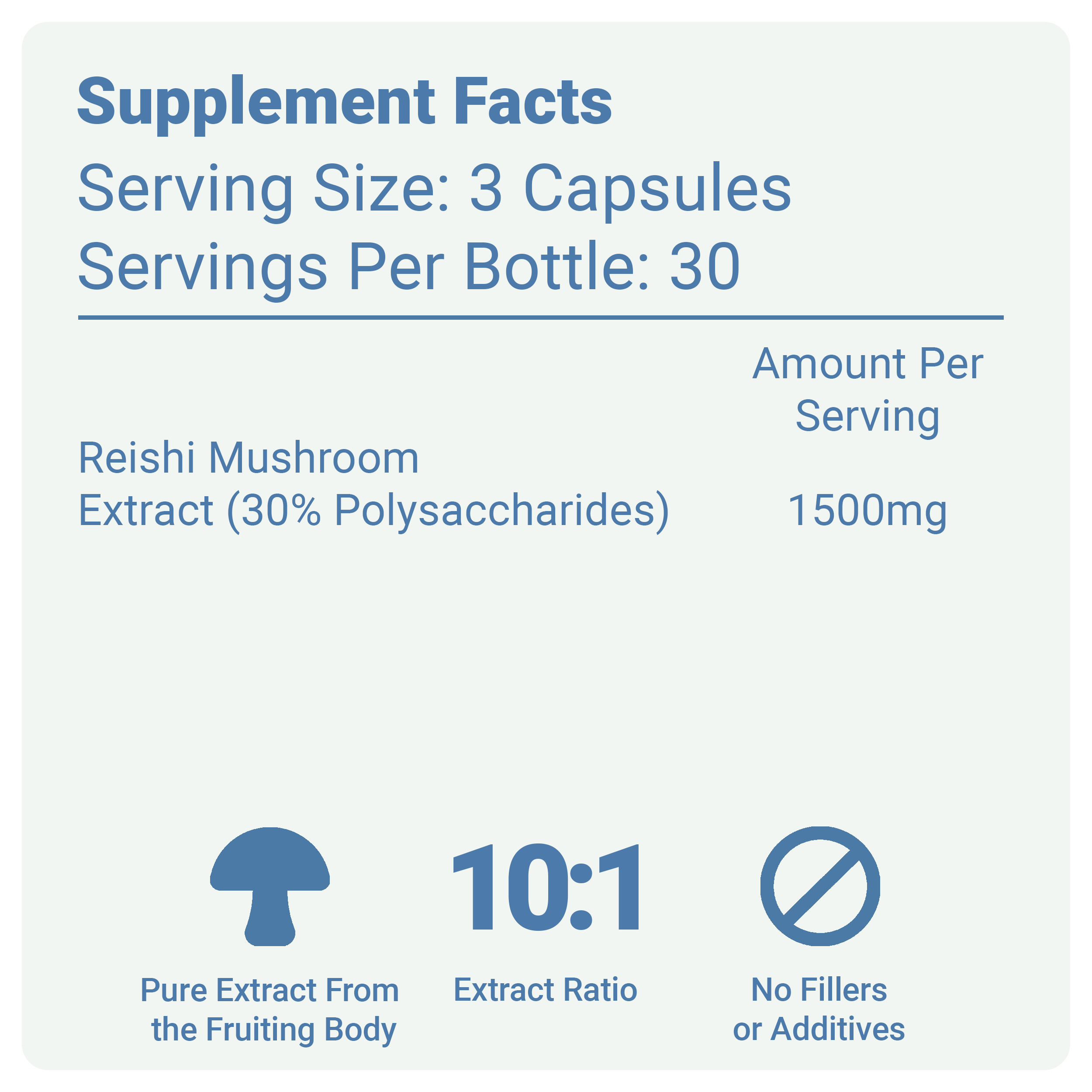 Reishi Mushroom Capsules