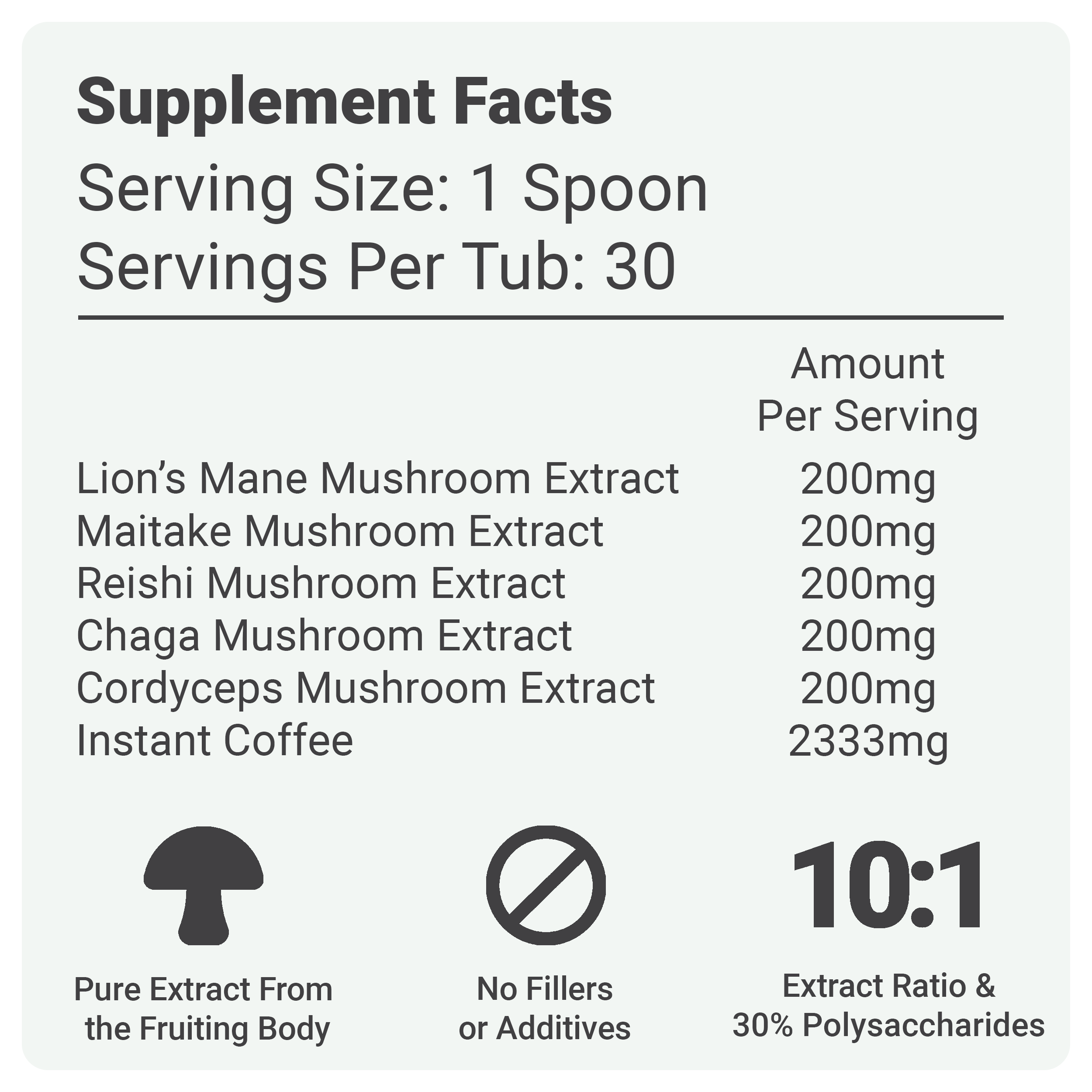 Complete Mushroom Complex Coffee