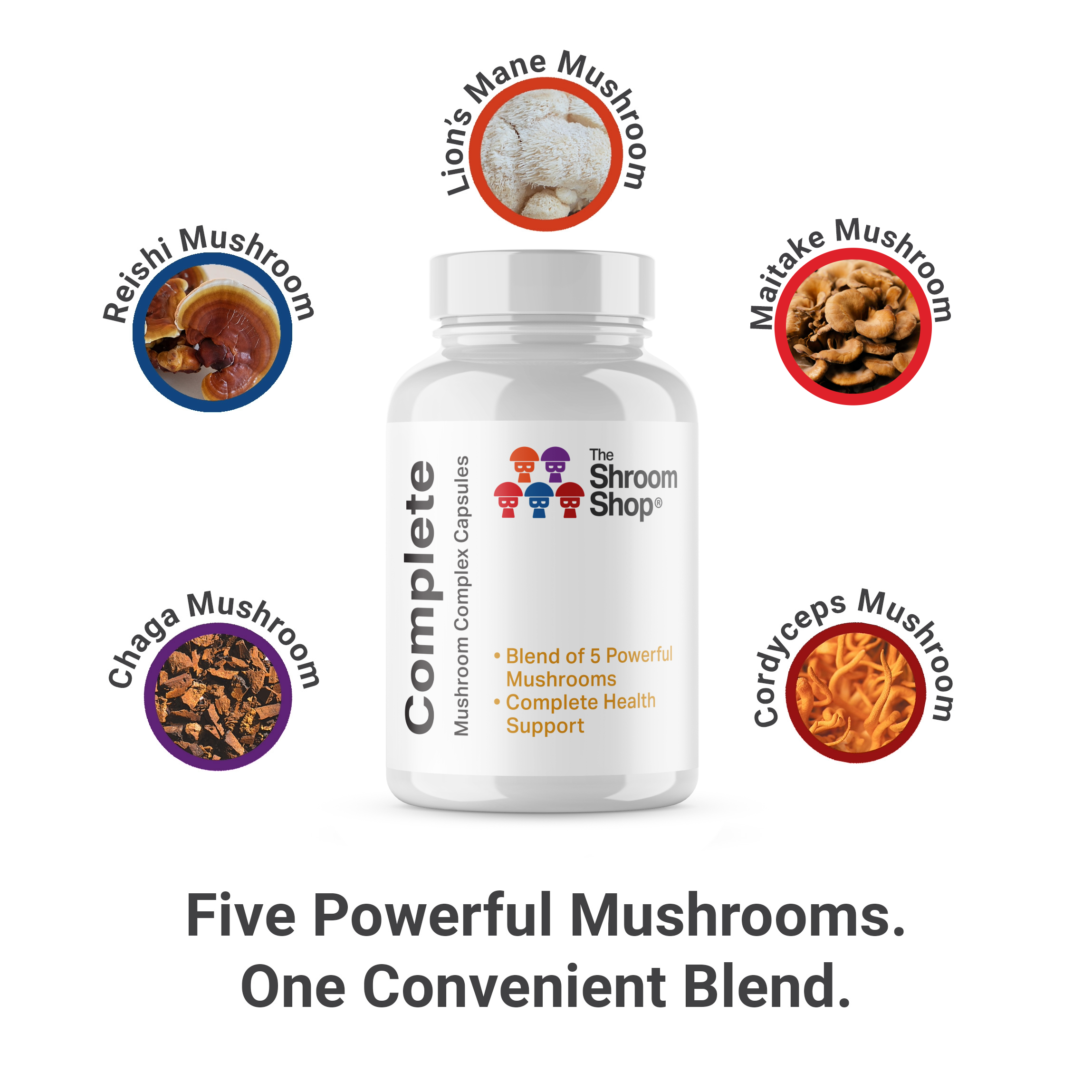 Complete Mushroom Complex Capsules