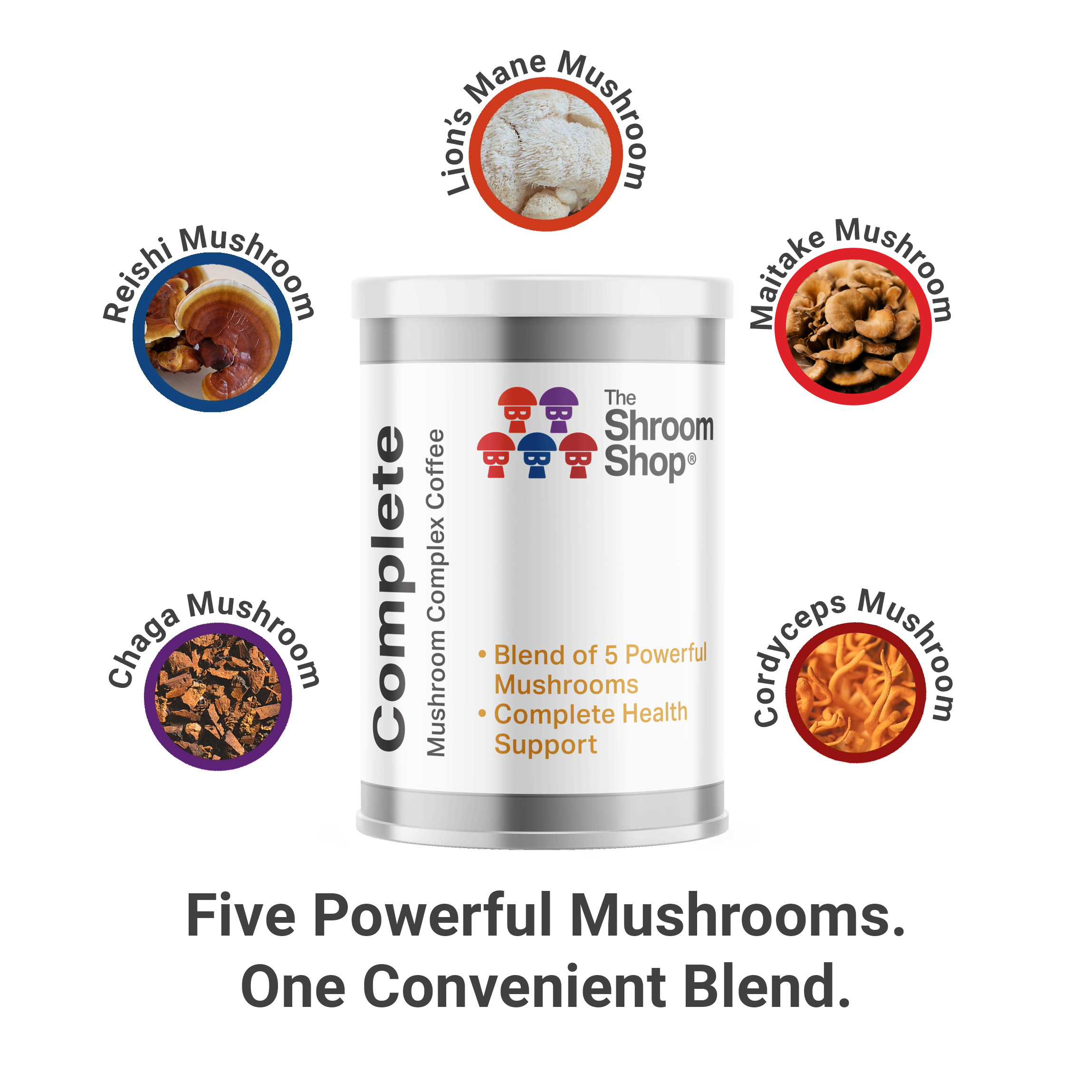 Complete Mushroom Complex Coffee