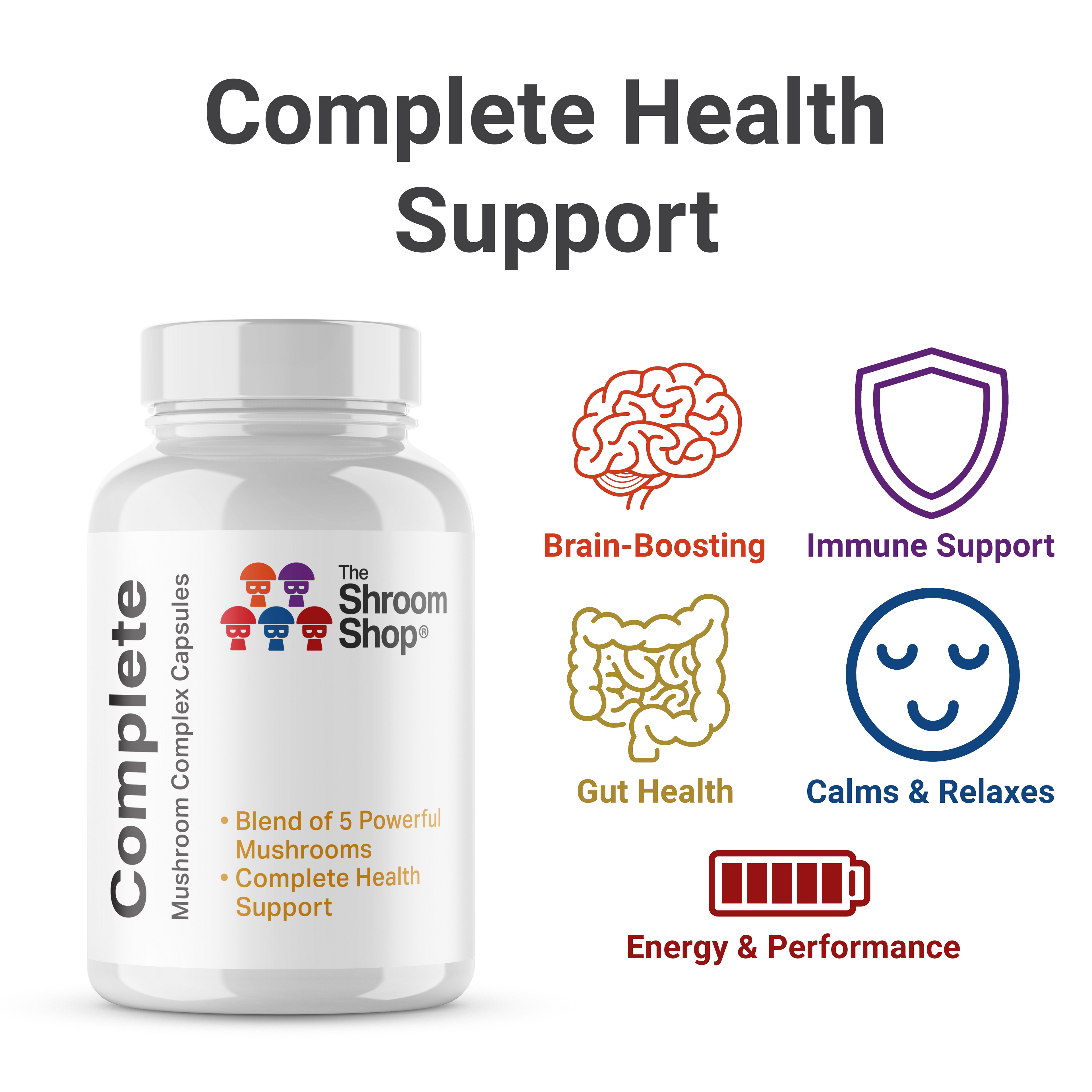 Complete Mushroom Complex Capsules
