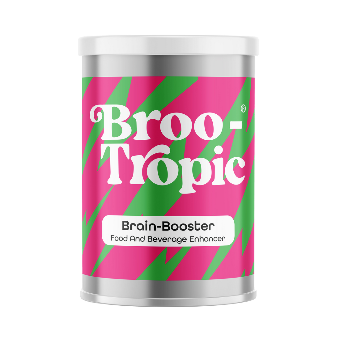 The Shroom Shop Brootropic Powder functional mushroom supplement featuring a premium mushroom blend in powder form.
