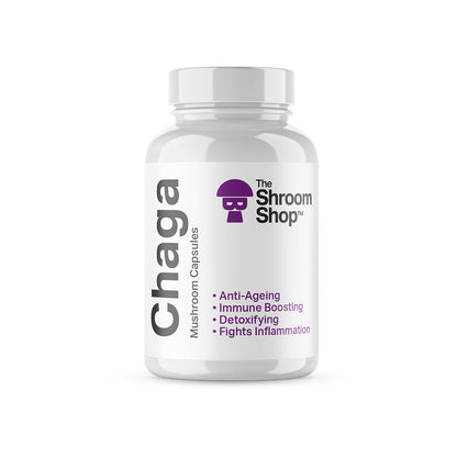 The Shroom Shop Chaga Mushroom Capsules