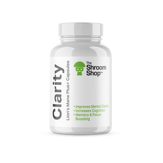 The Shroom Shop Clarity: Lion's Mane+ Capsules