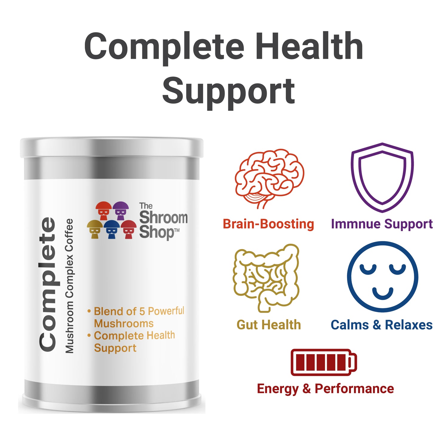 Complete Mushroom Complex Coffee