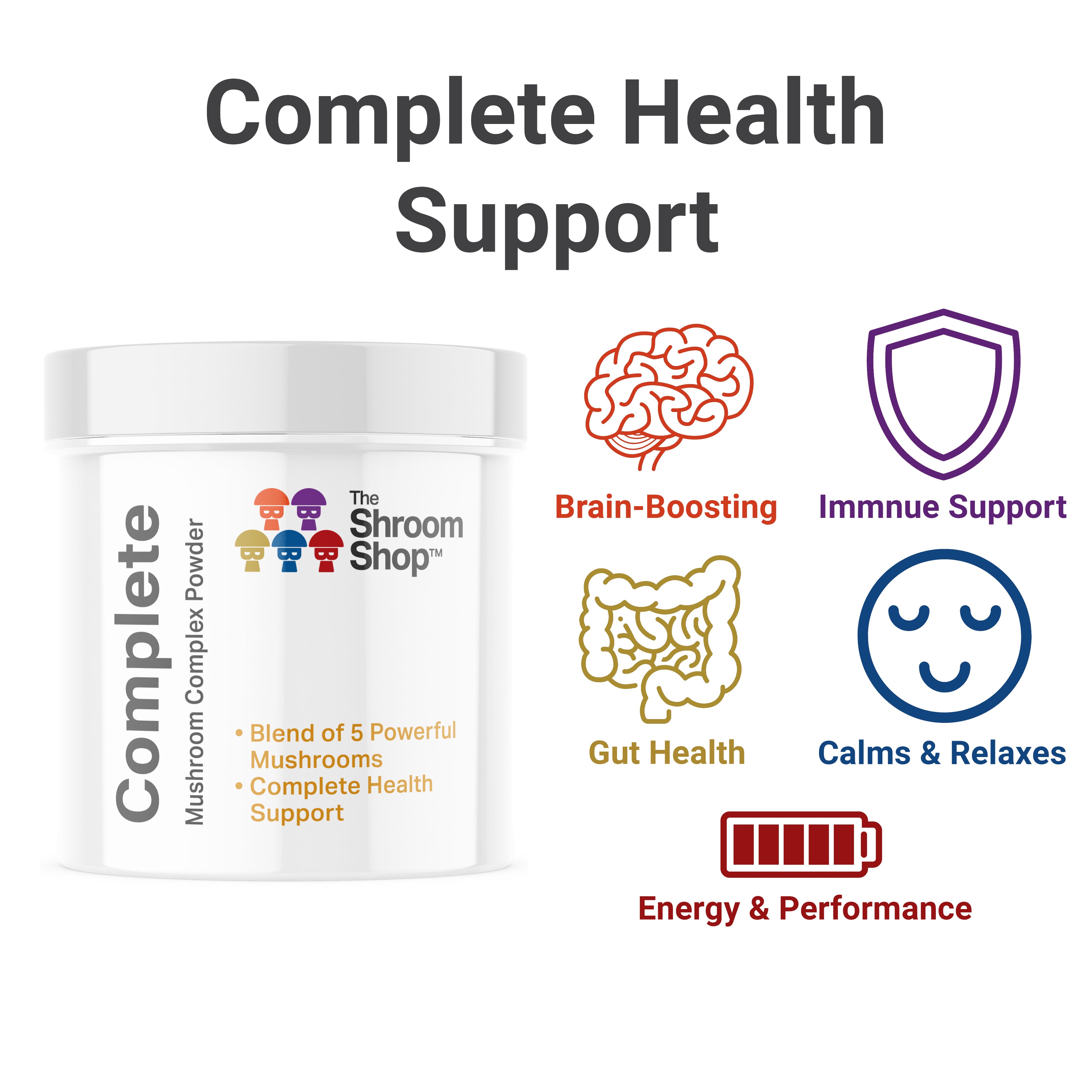 Complete Mushroom Complex Powder