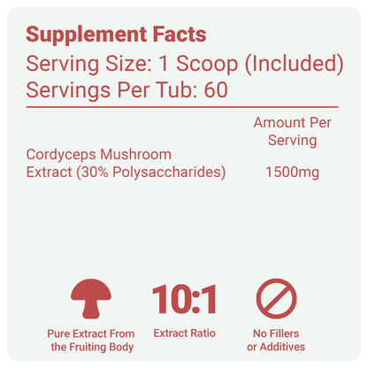 Cordyceps Mushroom Powder