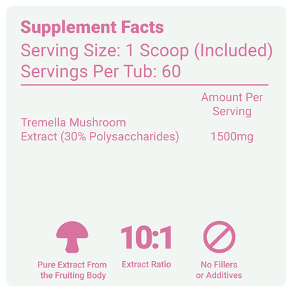 Tremella Mushroom Powder