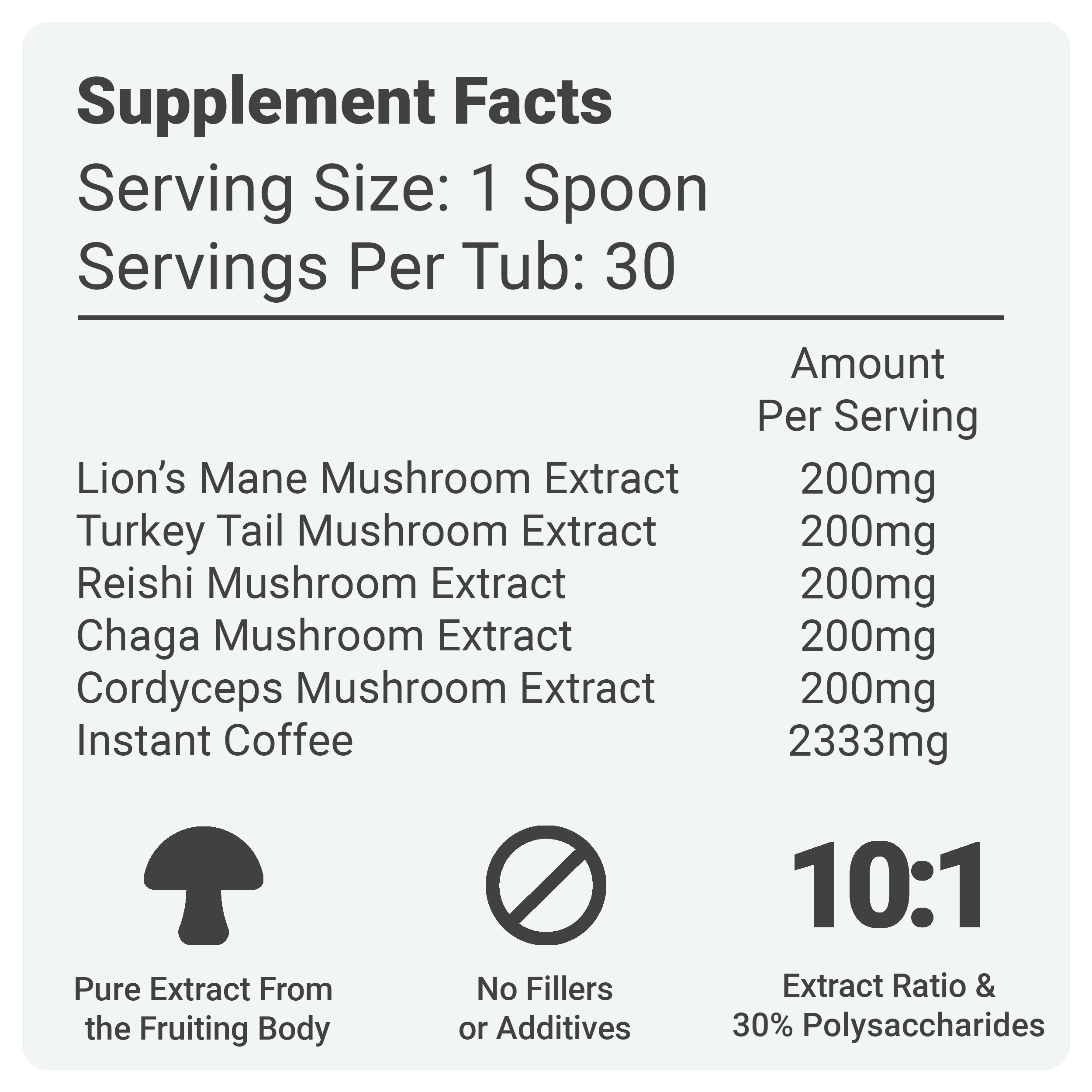 Complete Mushroom Complex Coffee