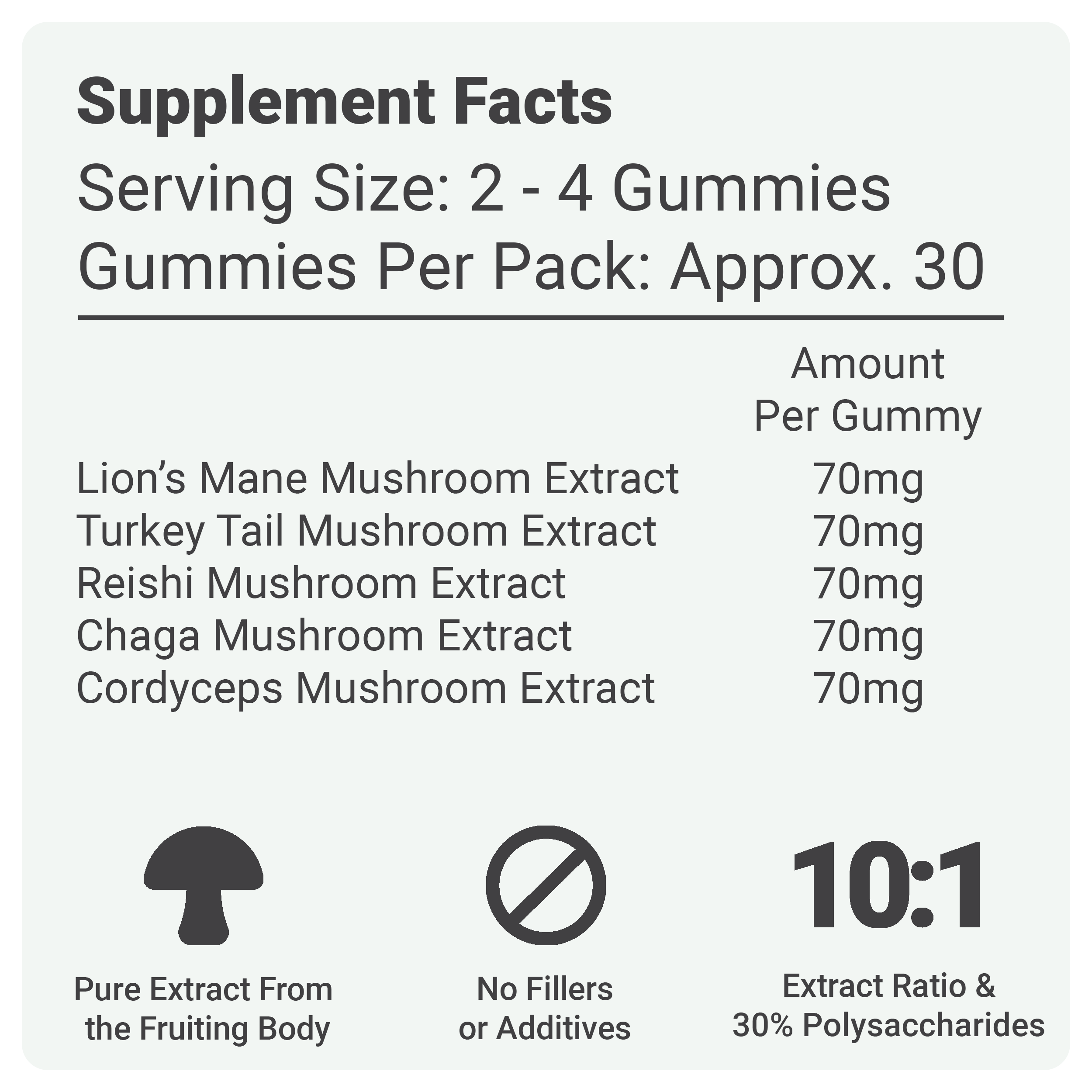 Complete Mushroom Complex Gummies