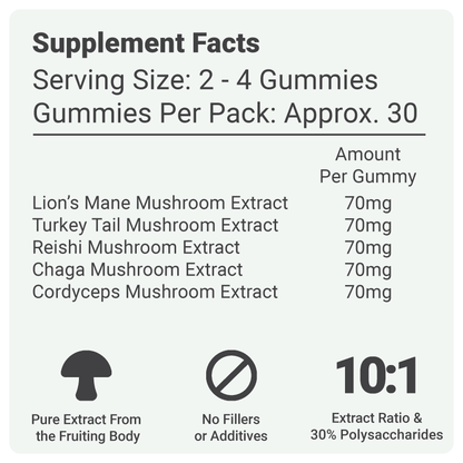 Complete Mushroom Complex Gummies