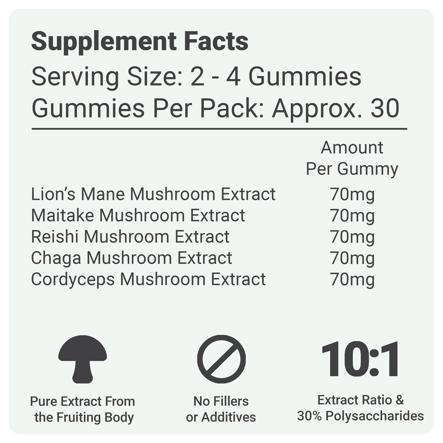 Complete Mushroom Complex Gummies