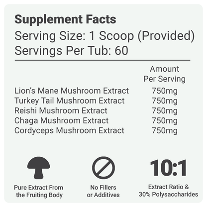 Complete Mushroom Complex Powder